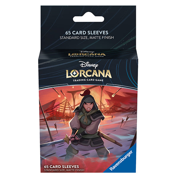Disney Lorcana: Rise of the Floodborn - Card Sleeves - Mulan (65 ct.)
