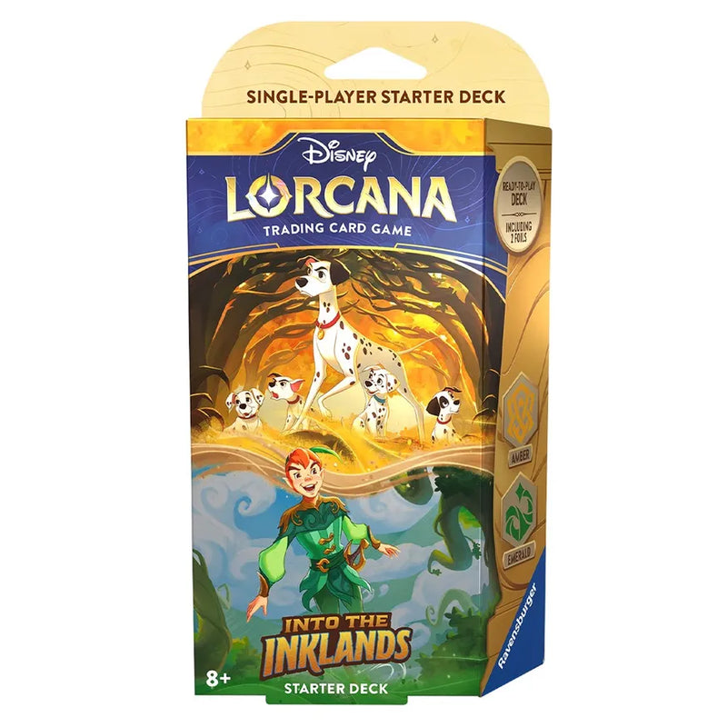 Disney Lorcana: Into the Inklands - Starter Deck - Amber & Emerald