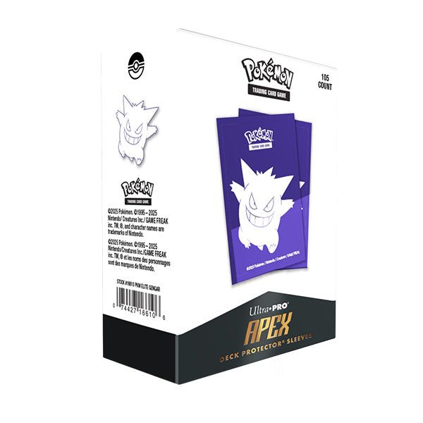 Ultra PRO: Deck Protectors: Pokemon Apex- Elite Series Gengar (105ct)