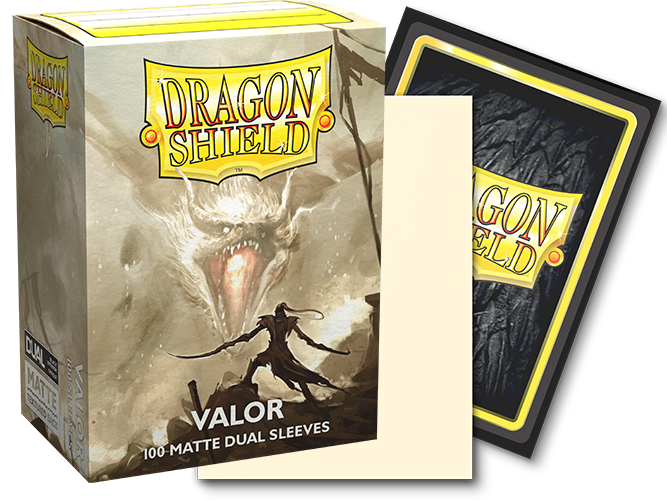 Dragon Shield: Dual Matte - Standard - Valor (100 ct)