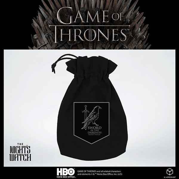 Dice Pouch: Game of Thrones- Nights Watch