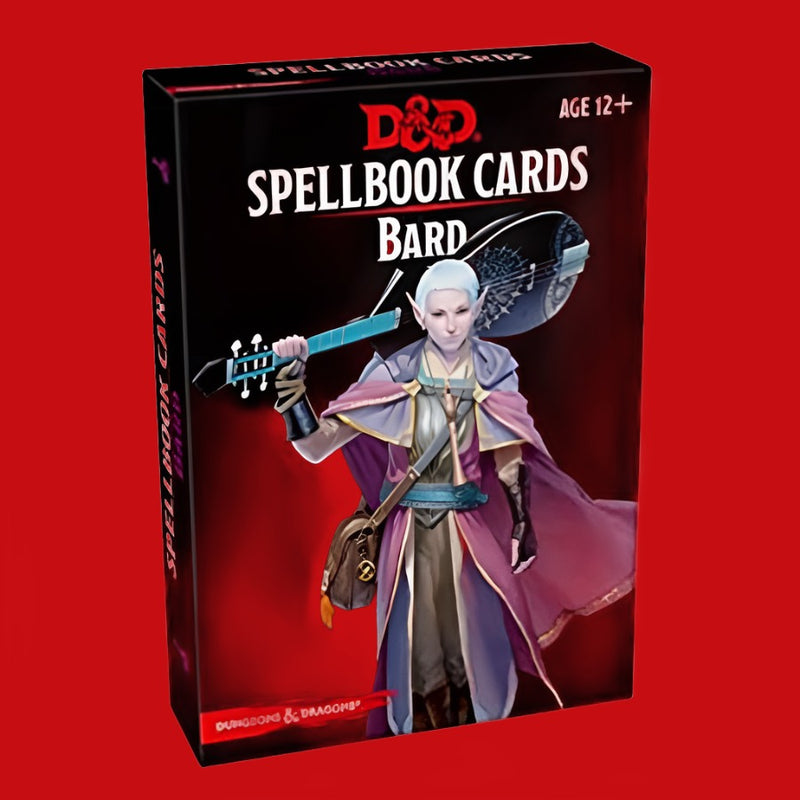 Dungeons & Dragons 5E: Spellbook Cards - Bard Deck (Updated)