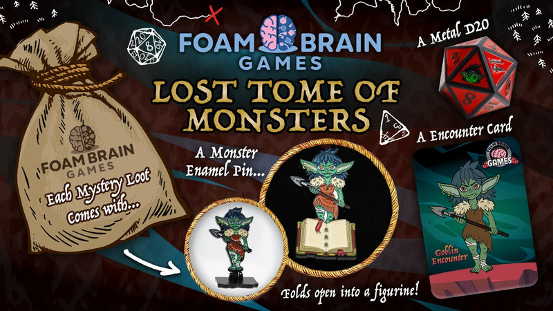 Foam Brain Games: Lost Tome of Monsters