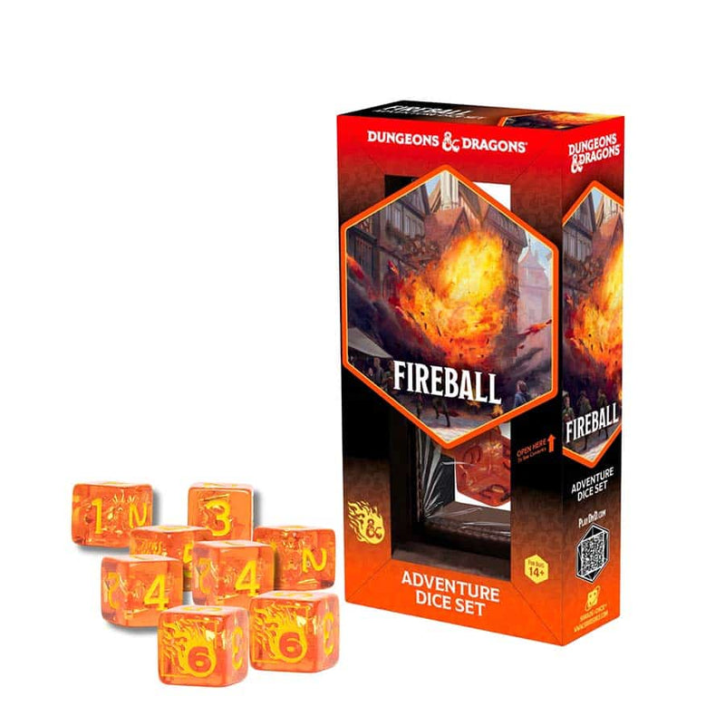 DUNGEONS AND DRAGONS: ADVENTURER DICE: FIREBALL
