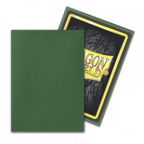 Dragon Shield: Matte Sleeves - Standard - Forest Green (100-Pack)