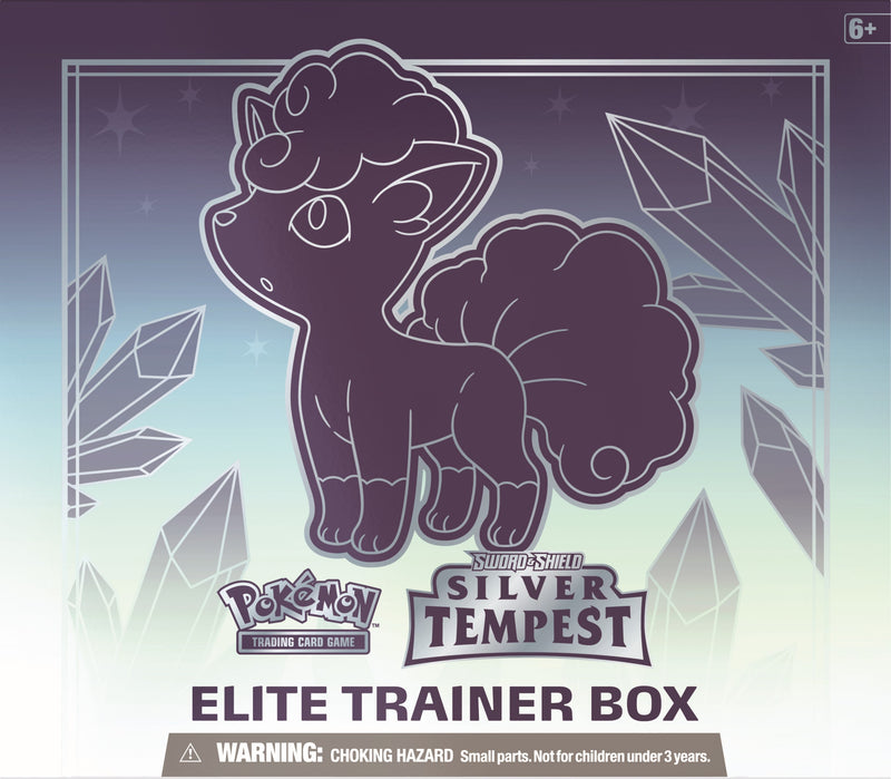 Pokemon TCG: Sword & Shield - Silver Tempest - Elite Trainer Box