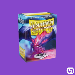 Dragon Shield: Matte Sleeves - Standard - Purple (100-Pack)