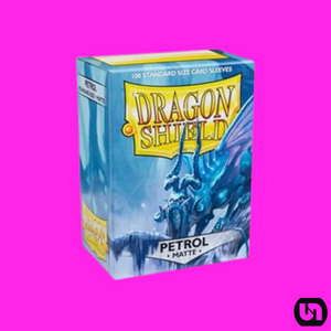 Dragon Shield: Matte Sleeves - Standard - Petrol (100-Pack)