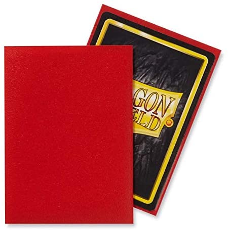 Dragon Shield: Matte Sleeves - Crimson (100-Pack)