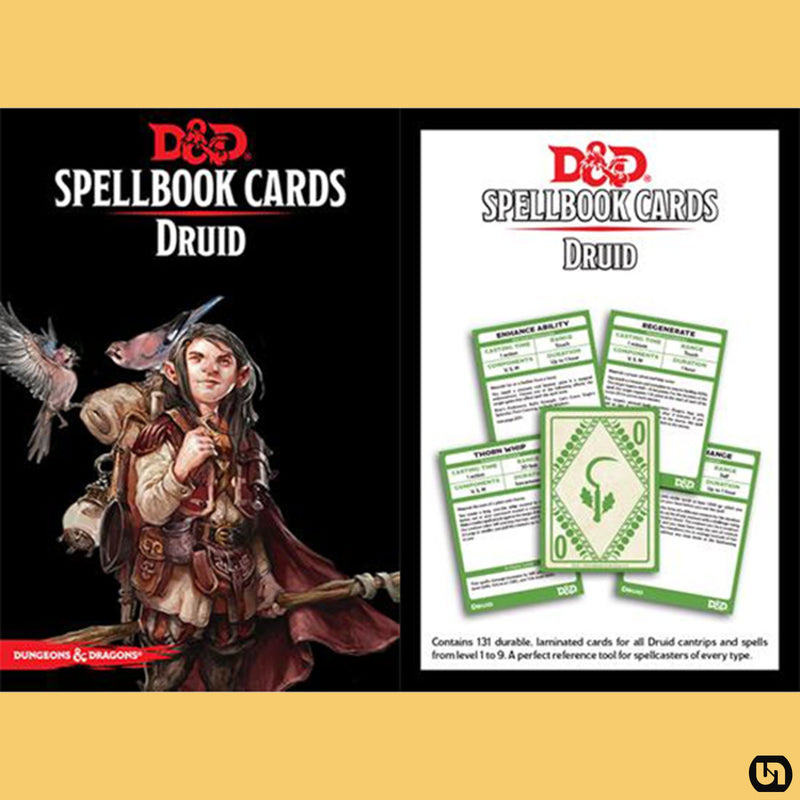 Dungeons & Dragons 5E: Spellbook Cards - Druid Deck (Updated)
