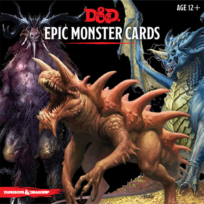 Dungeons & Dragons 5E: Monster Cards - Epic Monsters
