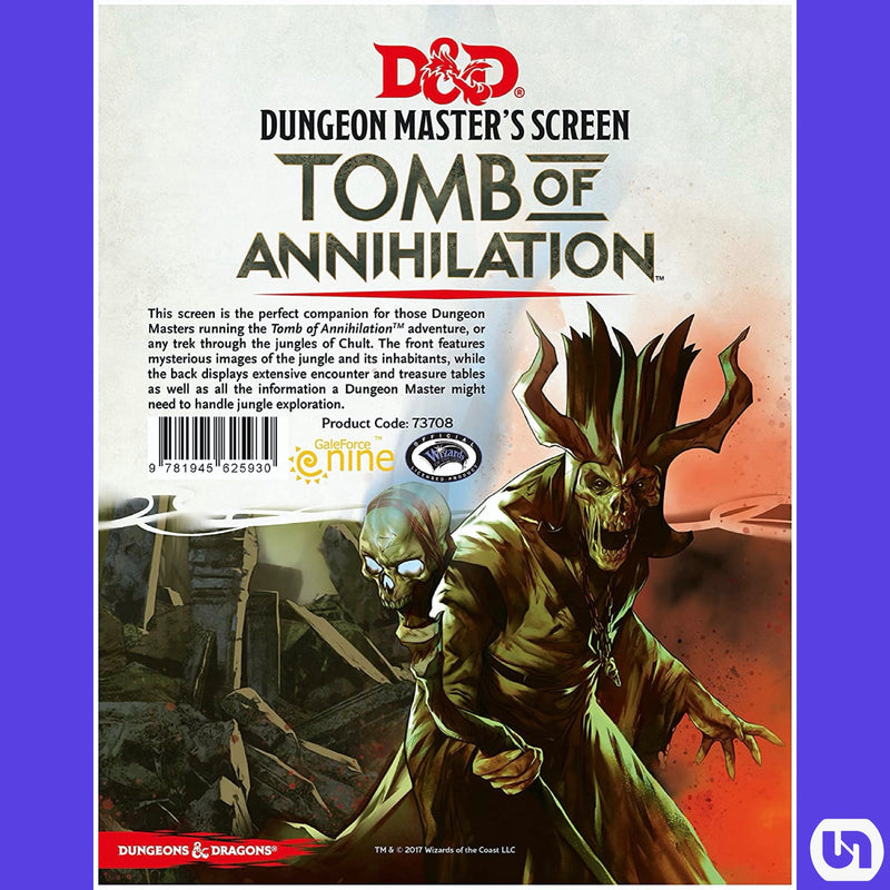 Dungeons & Dragons 5E: Screen - Tomb of Annihilation