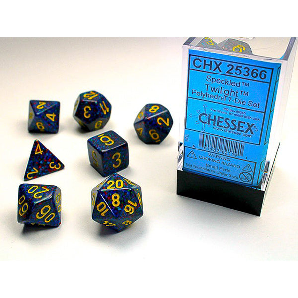 Chessex: 7-Die Set Speckled: Twilight