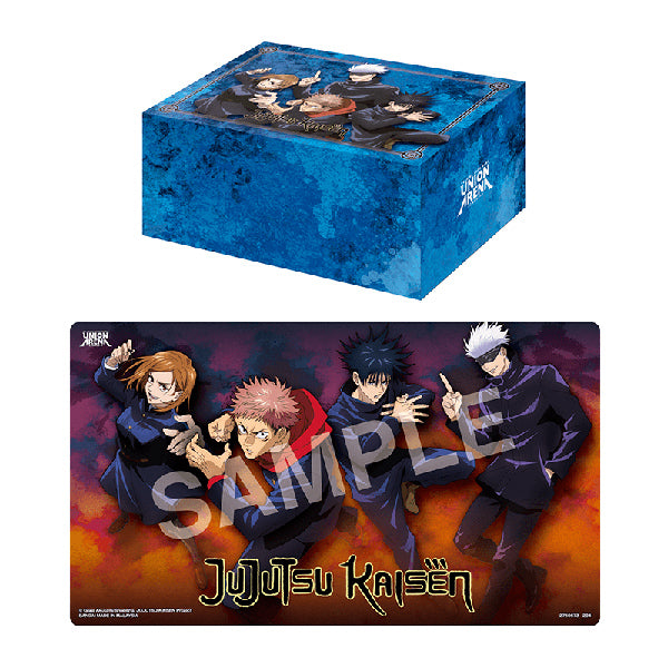 Union Arena: Playmat & Half Storage Box Set- Jujutsu Kaisen