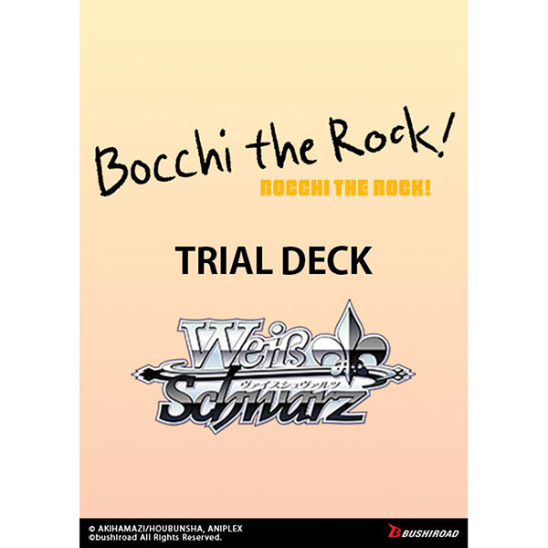 Weiss Schwarz TCG: Bocchi the Rock - Trial Deck