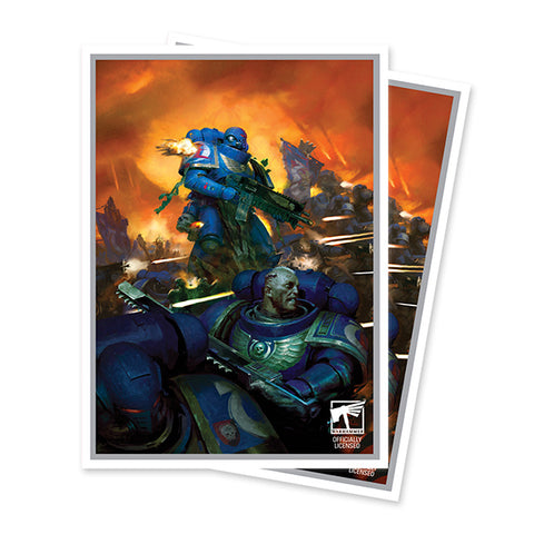 Deck Protectors: Warhammer 40,000- Space Marines- Adeptus Astartes (105ct)