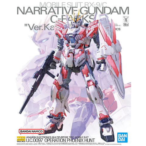 Gundam Model Kit: MG 1/100 - Narrative Gundam C-Packs Ver.Ka