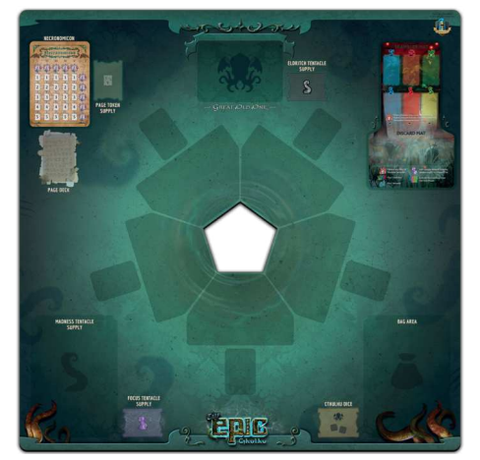 Tiny Epic Cthulhu: Game Mat