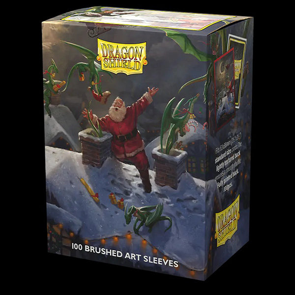 Dragon Shield: Standard- Matte 'Christmas Dragon 2023' Art, Limited Edition (100 ct.)