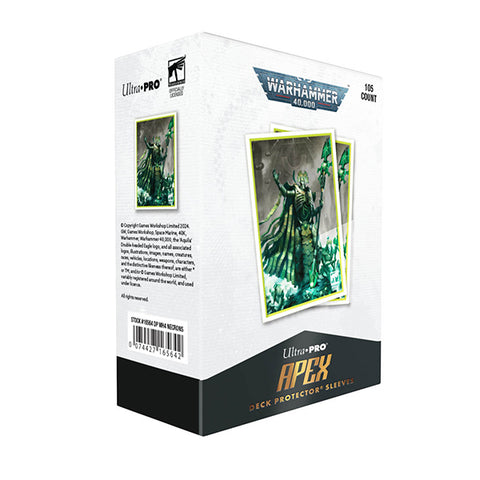 Deck Protectors: Warhammer 40,000- Necron Codex Aligned (105ct)