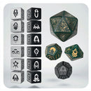 7-Die Set Hobbit: TCG Dice Set- Verdant Grove
