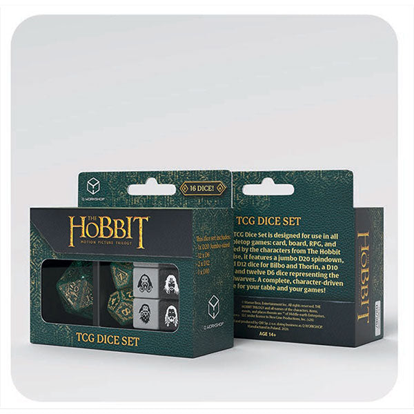 7-Die Set Hobbit: TCG Dice Set- Verdant Grove