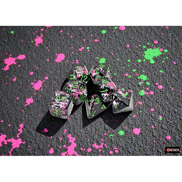 7-Die Set Brush: Paintball/Green