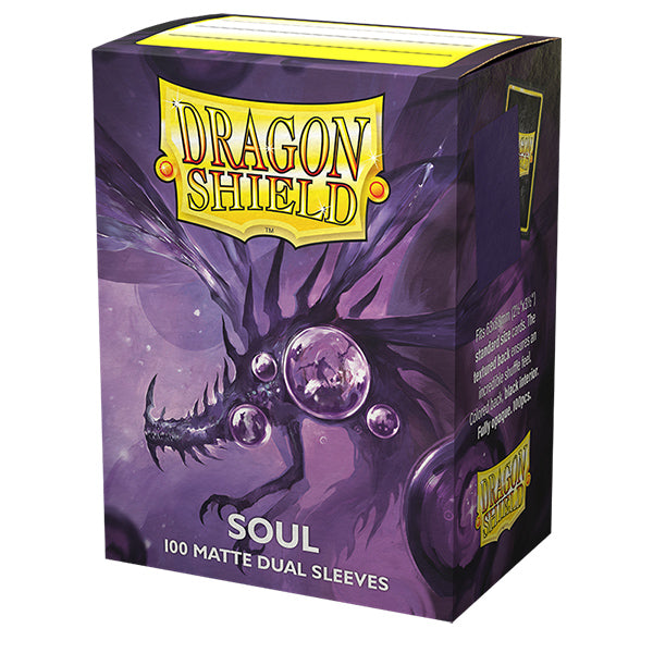 Dragon Shield: Standard DUAL Matte - Purple/Soul (100-Pack)