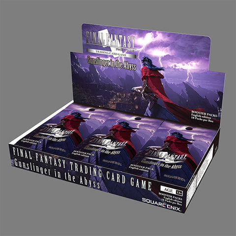 Final Fantasy TCG: Opus 26- Gunslinger in the Abyss Booster Display