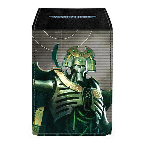 Deckbox: Alcove Flip 100+ Warhammer 40,000- Necron Codex Aligned
