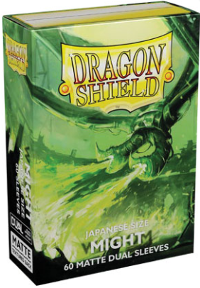 Dragon Shield: Japanese Matte Dual Card Sleeves - Might 60ct