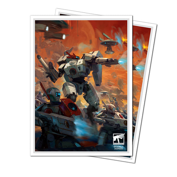Deck Protectors: Warhammer 40,000- T'au Empire Codex Aligned (105ct)