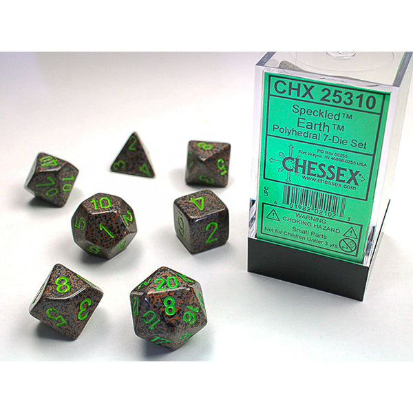 Chessex: 7-Die Set Speckled: Earth
