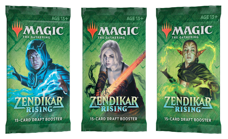 Zendikar Rising - Sleeved Draft Booster Pack