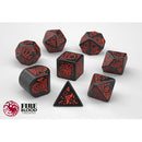 8-Die Set Game of Thrones: Targaryen Dice Set