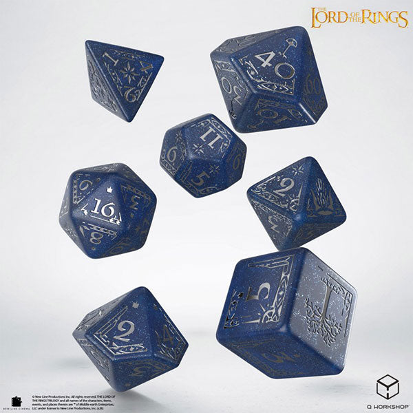7-Die Set: The Lord of the Rings- Gondor Dice Set