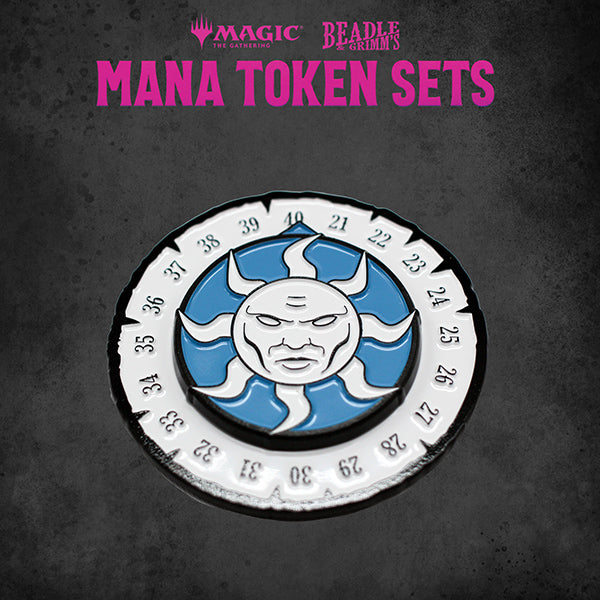 MTG: Token Set- White Mana Metal Token Set