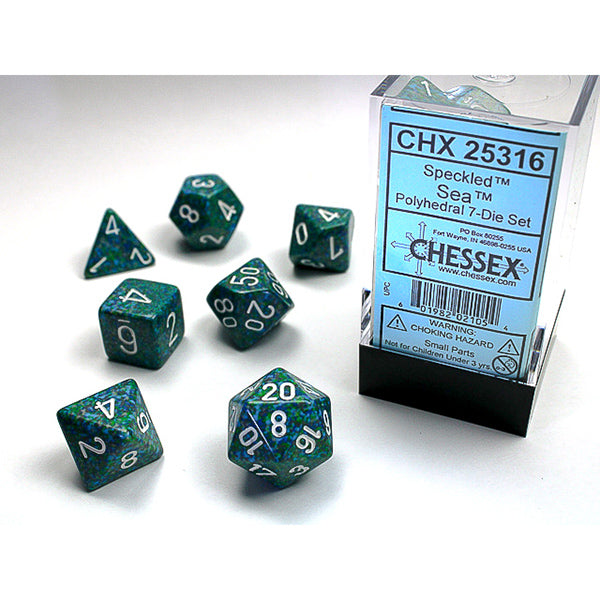 Chessex: 7-Die Set Speckled: Sea