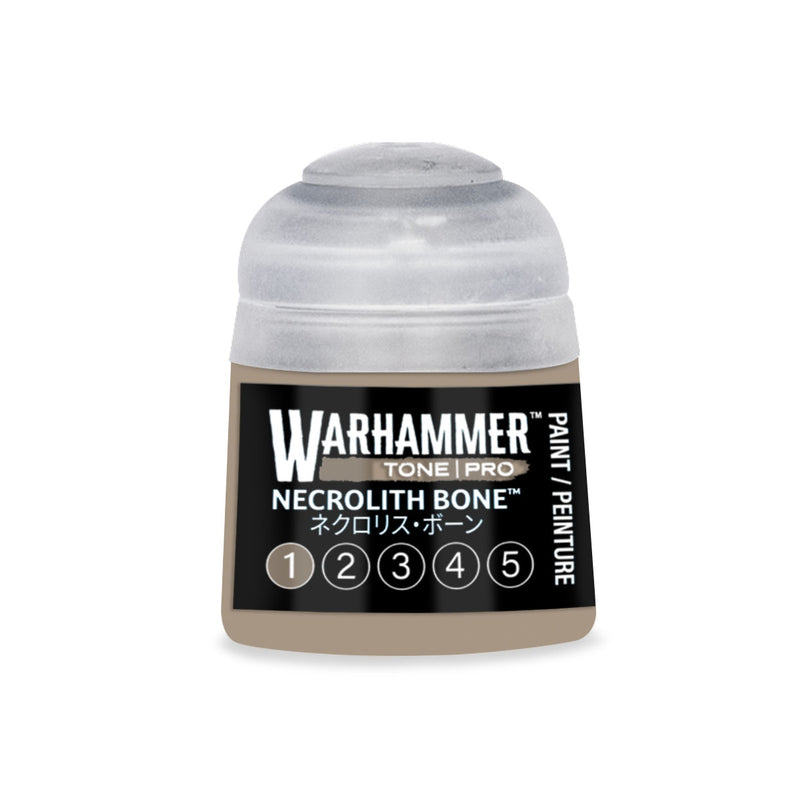 Warhammer Tone Pro Necrolith Bone 1 12ml paint pot