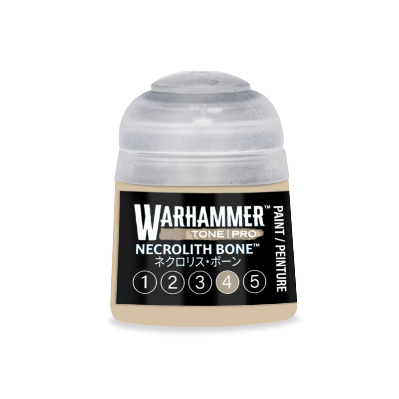 Warhammer Tone Pro Necrolith Bone 4 12ml paint pot