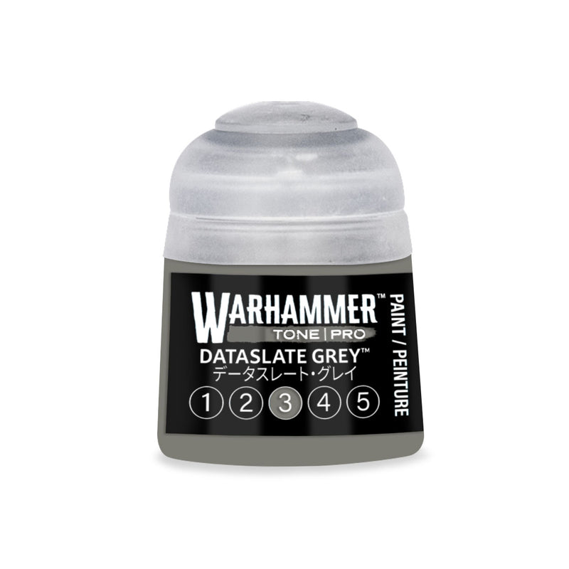 Warhammer Tone Pro Dataslate Grey 3 12ml paint pot