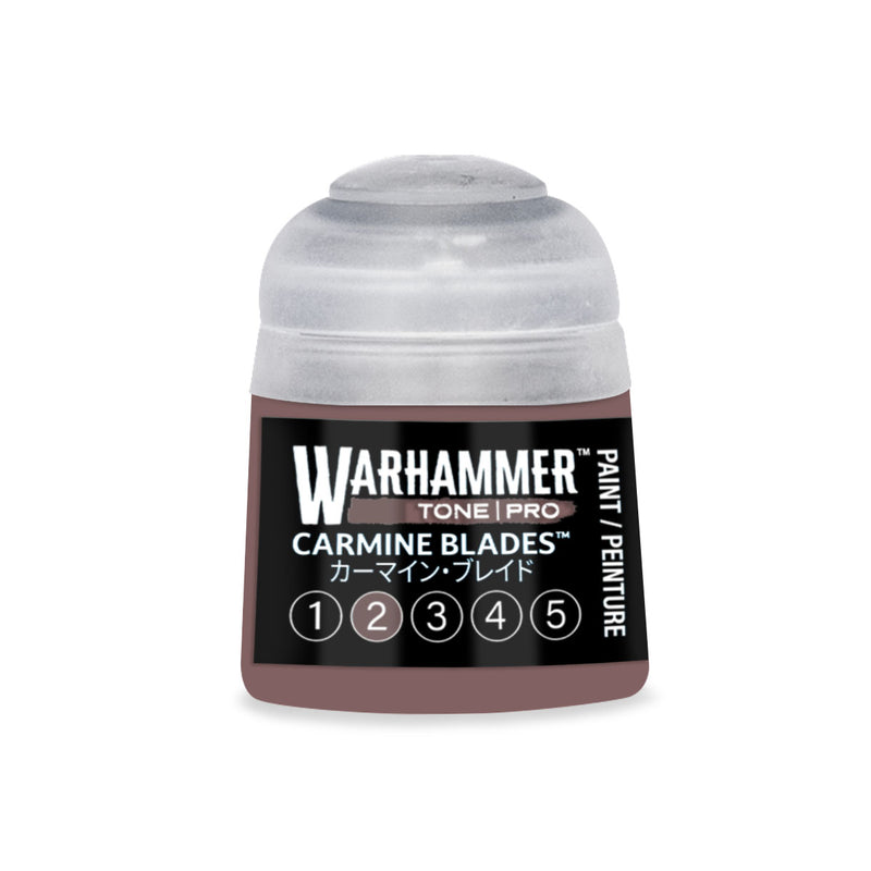 Warhammer Tone Pro Carmine Blades 2 12ml paint pot