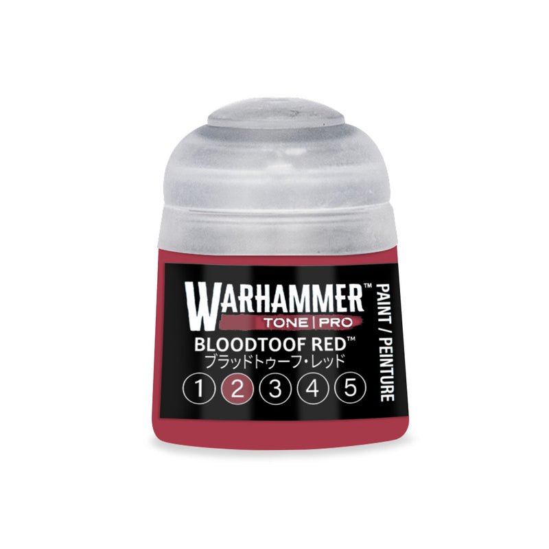 Warhammer Tone Pro Bloodtoof Red 2 12ml paint pot