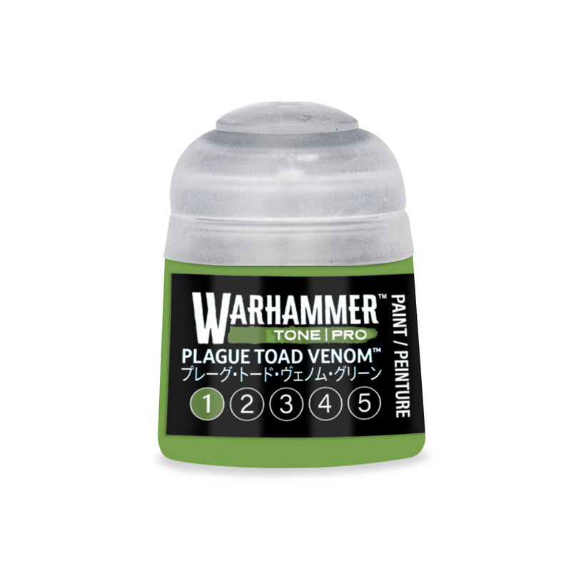 Warhammer Tone Pro Plague Toad Venom 1 12ml paint pot