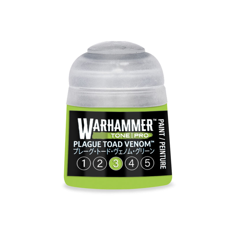 Warhammer Tone Pro Plague Toad Venom 3 12ml paint pot
