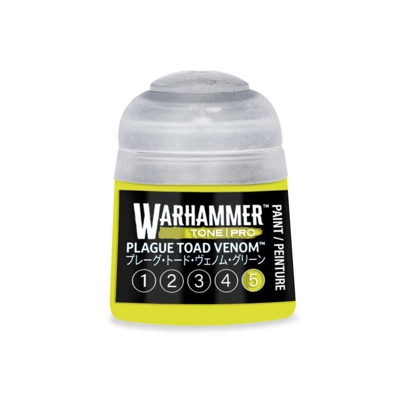 Warhammer Tone Pro Plague Toad Venom 5 12ml paint pot
