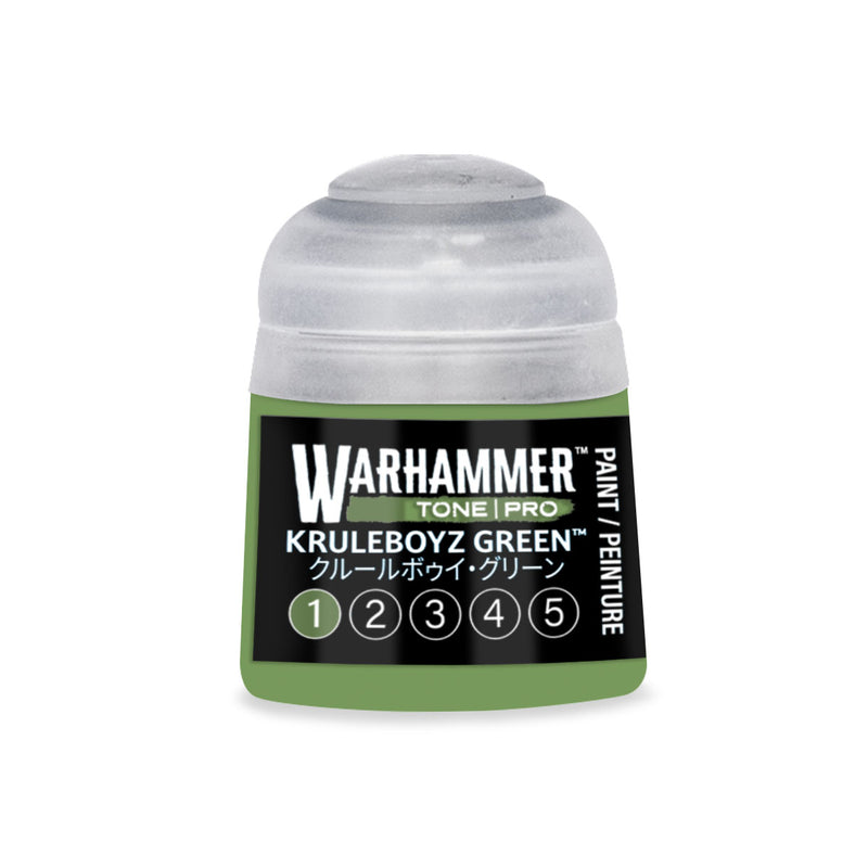 Warhammer Tone Pro Kruleboyz Green 1 12ml paint pot