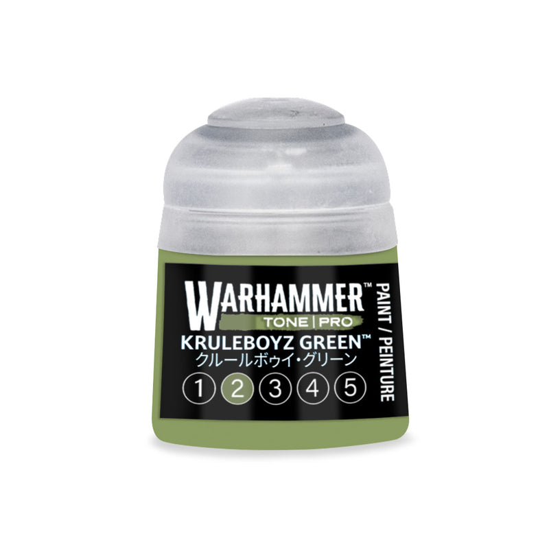 Warhammer Tone Pro Kruleboyz Green 2 12ml paint pot