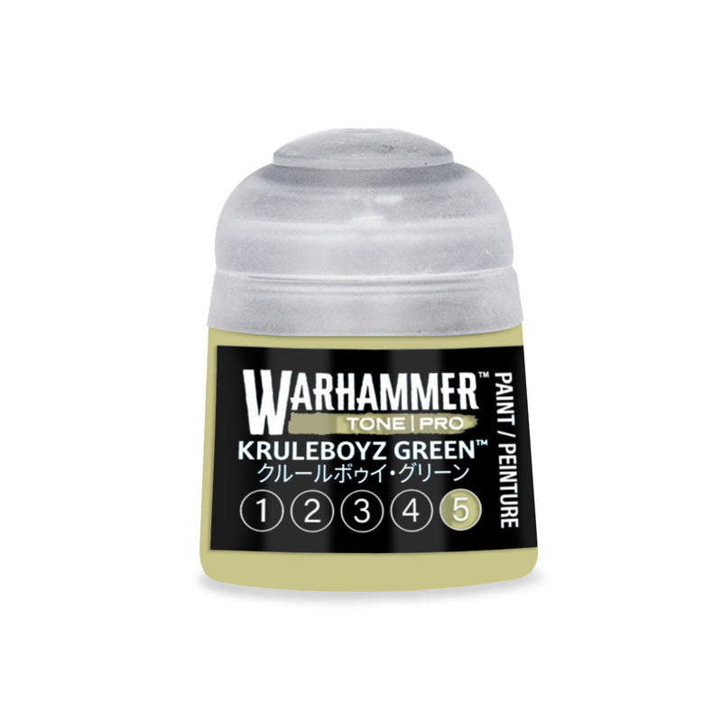 Warhammer Tone Pro Kruleboyz Green 5 12ml paint pot