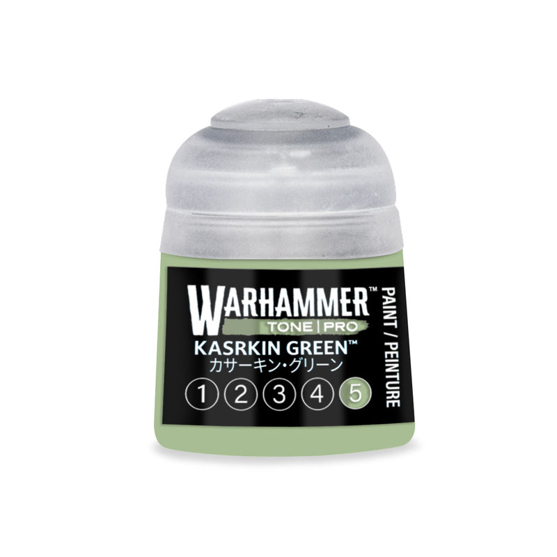 Warhammer Tone Pro Kasrkin Green 5 12ml paint pot